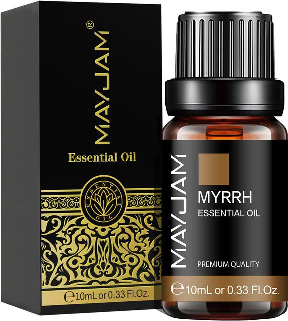 MAYJAM Ätherisches Öl Myrrhe Kampfer Thymian Vetiver Zypresse Cajeput, 10 ml - Bild 1