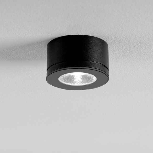 DLS Lighting Newton 35 LED-Deckenstrahler in Schwarz mit Glas und dimmbarer Funktion - Bild 1