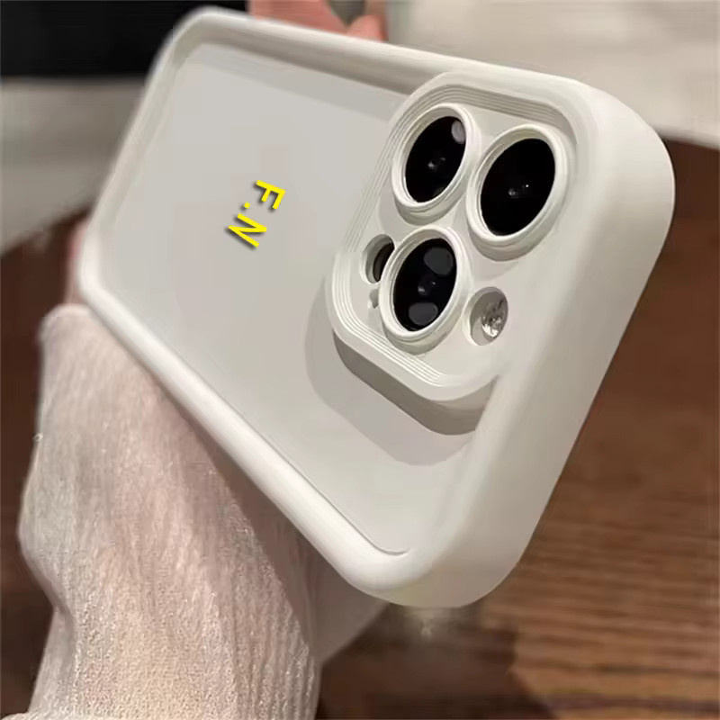 Personalisierte Silikon Soft Case Handyhülle für Apple iPhone Modelle in Weiß - Bild 1
