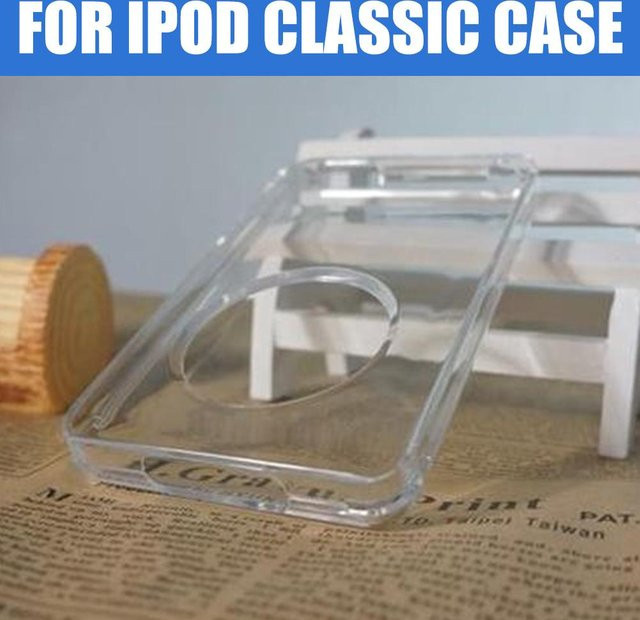 Transparente Hartschalen-Schutzhülle aus PC für Apple iPod Classic, kratzfest und stoßfest - Bild 1