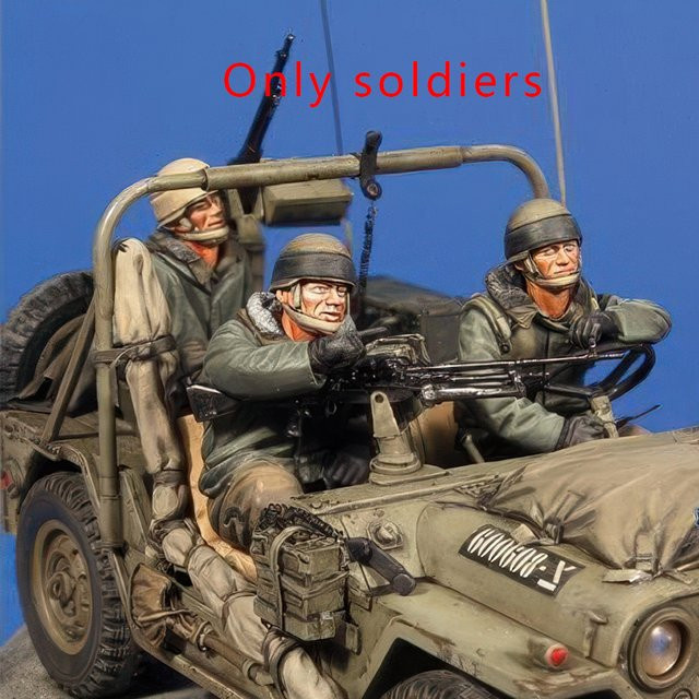 GK IDF Shmira Crew Winter, Resin-Modellfigur Soldat, 1:35, Militär - Bild 1