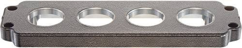 HARTING Montagedeckel 19401349943 Grau mit Schraubbefestigung - Bild 1