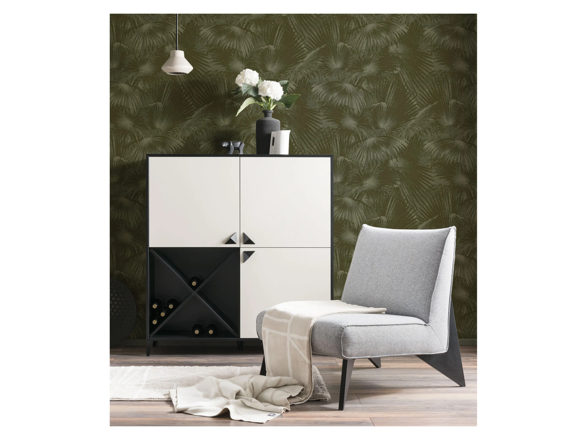 Schildmeyer Highboard Looks Classic in Schwarzmatt und Beige mit Soft-Close-Schubladen und Türen - Bild 2