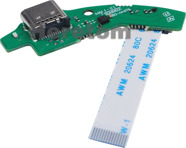 Sony USB-C Ladegerät Port PCB mit Band Flex Kabel für WH-1000XM3 und WH-1000XM4 - Bild 1