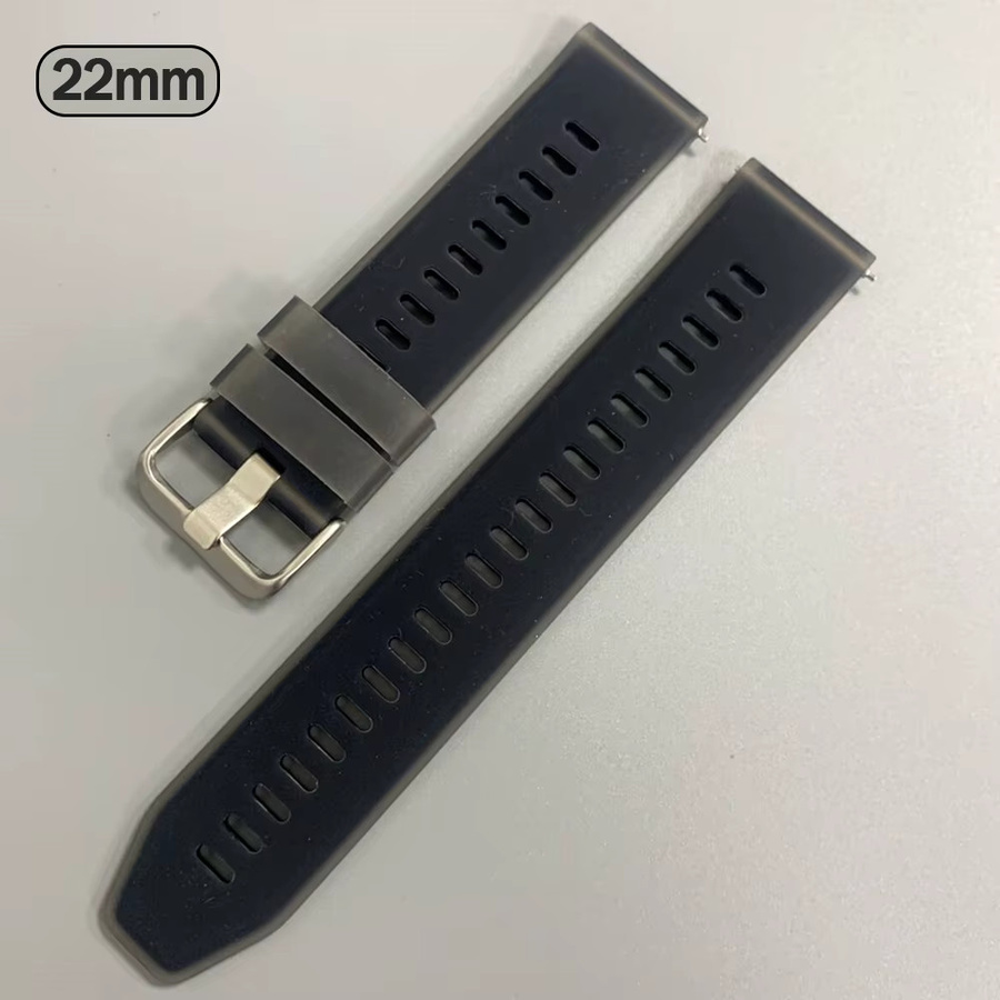 Xiaomi Uhrenarmband Silikon, 22 mm, Schwarz, Unisex - Bild 2