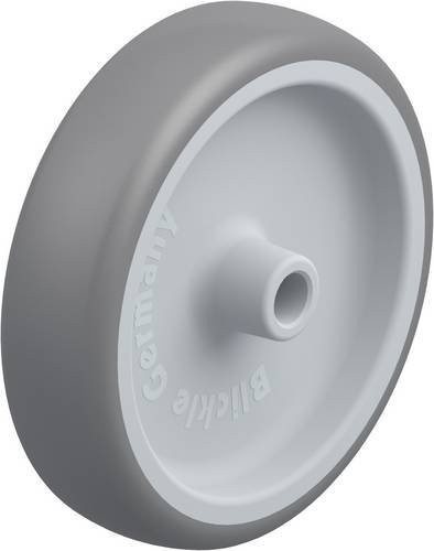 Blickle TPA 127/12G Schwerlast-Rad in Grau und Silber mit 125 mm Durchmesser und 125 kg Tragfähigkeit - Bild 1