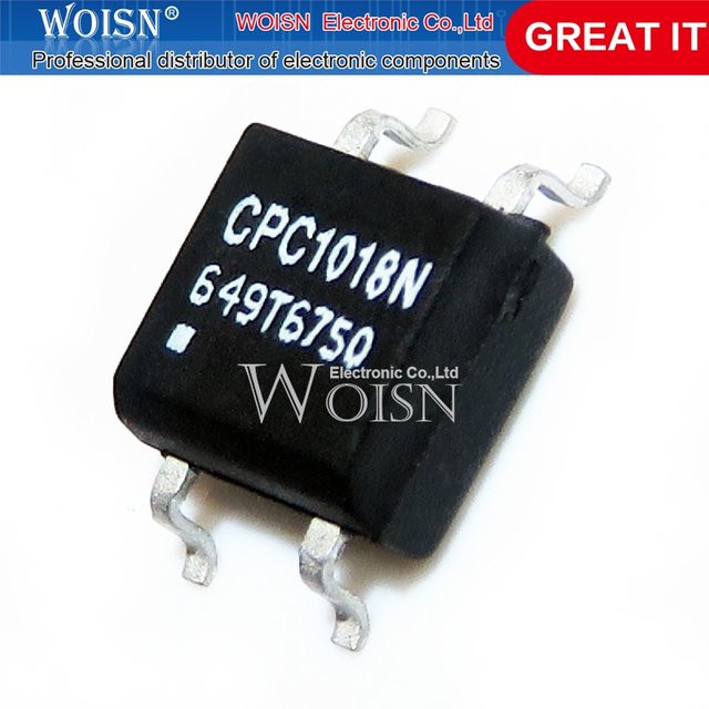 10 Stück CPC1018N CPC1018 SMD-4 Chipsatz in Schwarz - Bild 1