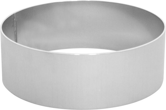 Schneider Dessert- und Tortenring aus Edelstahl in Silber, Höhe: 6 cm, Durchmesser: 18 cm - Bild 1