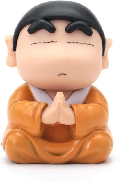 Fashnics Crayon Shin Chan Cos Buddha Glück Kompass Actionfigur PVC - Bild 1
