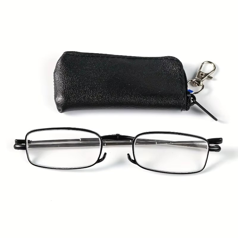 ERIKOLE Lesebrille, Vollrand, rechteckig, Metall, black, Unisex - Bild 2