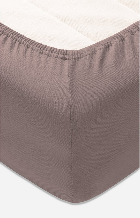 JOOP! Living Boxspringtuch UNI aus Jersey in Beige - Bild 1