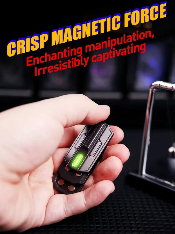 YIJOO Magnetischer Push-Slider, 3-stufig, Metall, Zappelspielzeug - Bild 7