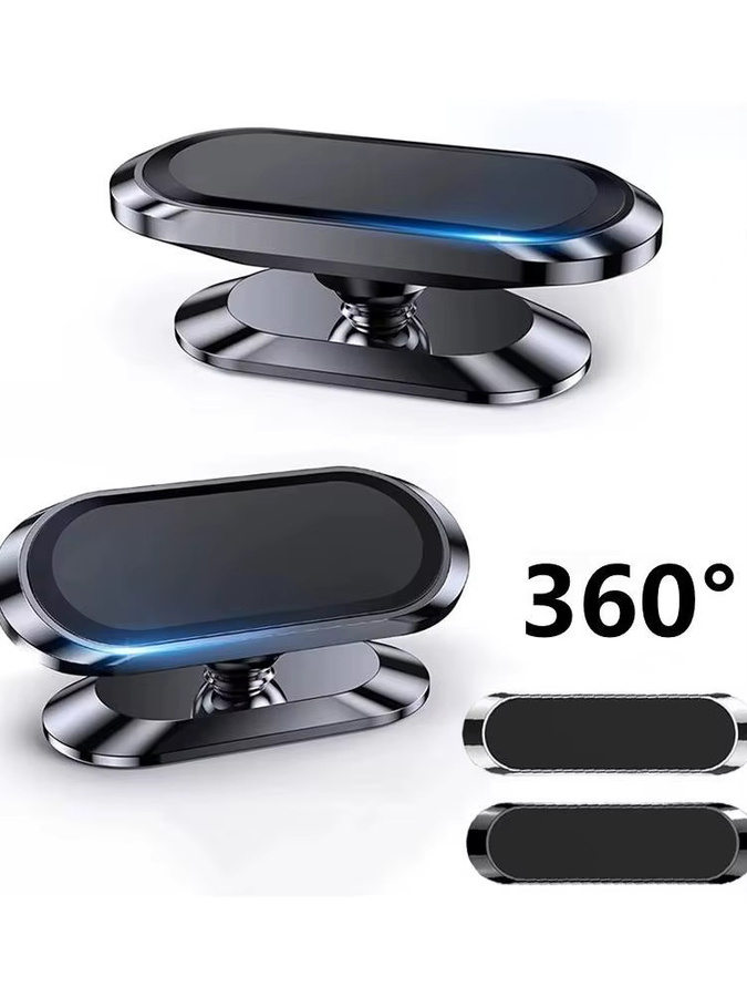 Magnetische Auto-Handyhalterung von VORILYNEX in Schwarz mit 360-Grad-Drehung für iPhone, Huawei und Realme zur GPS-Navigation - Bild 7