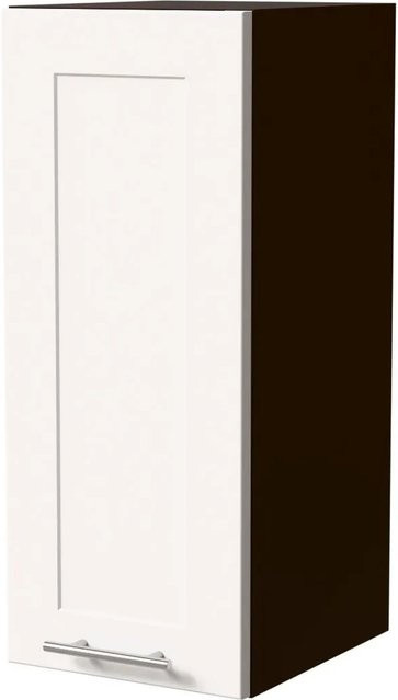 Feldmann-Wohnen Hängeschrank Oslo Küchenschrank Lava und Weiß Matt mit Soft-Close-Türen, B/T/H: 30 x 32,5 x 72 cm - Bild 1