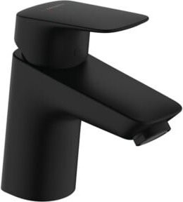 Hansgrohe Einhebel-Waschtischarmatur Logis mit Pop-up-Abfluss in Mattschwarz - Bild 1