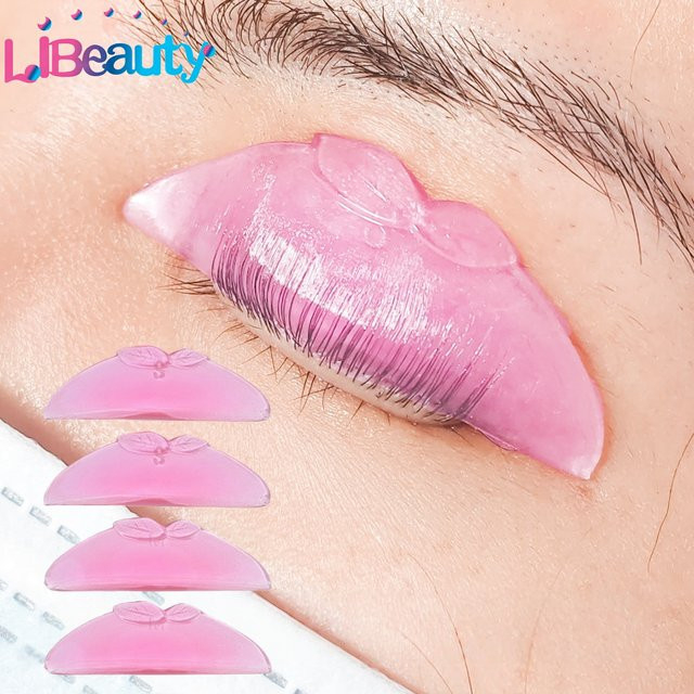 Libeauty Lash Lifting Silikon Wimpern Dauerwelle Pads, 4 Stück - Bild 1