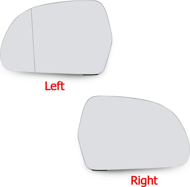 Artudatech Beheiztes Rückspiegelglas für Audi A3 A4 A5 A6 A8 Q3 und Skoda Octavia Zubehör links oder rechts - Bild 1