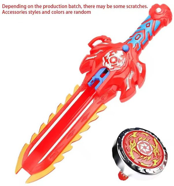 Discover Intime Schwert-Schleuder-Kreiselspielzeug, leuchtend - Bild 1