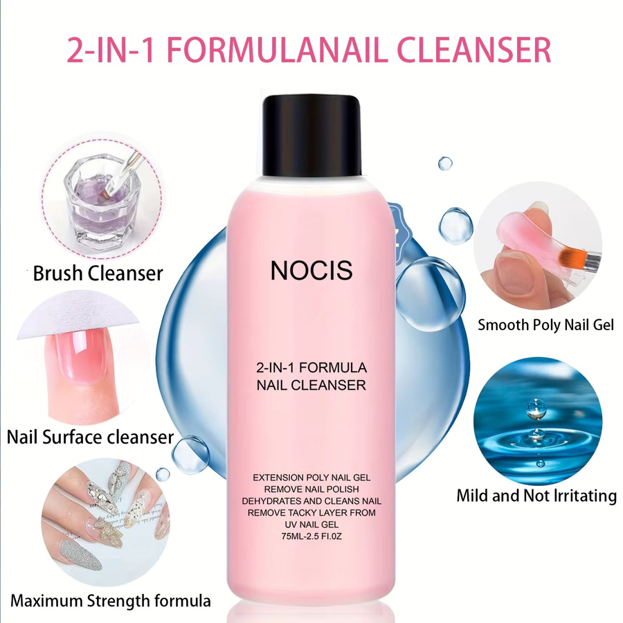 NOCIS 2-in-1 Gelreiniger und Nagellackentferner, Unisex - Bild 2