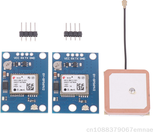 JETTING GPS-Modul NEO-6M mit EEPROM und großer Antenne für Flugsteuerung MWC APM2.5 in Blau - Bild 1