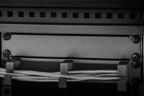Renkforce RF-3429158 Netzwerkschrank-Blindabdeckung 10 Zoll, 1 HE, Dunkelgrau - Bild 1