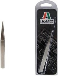 Italeri Präzisions Pinzette, gerade, Metall, Grau - Bild 1