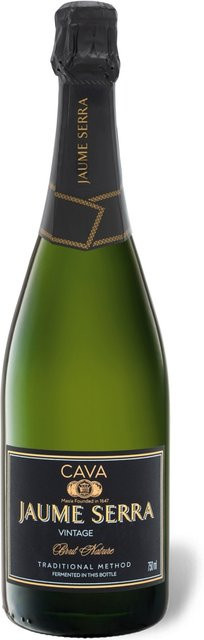 Jaume Serra Cava Brut Nature 2022 Schaumwein 0,75 l - Bild 1
