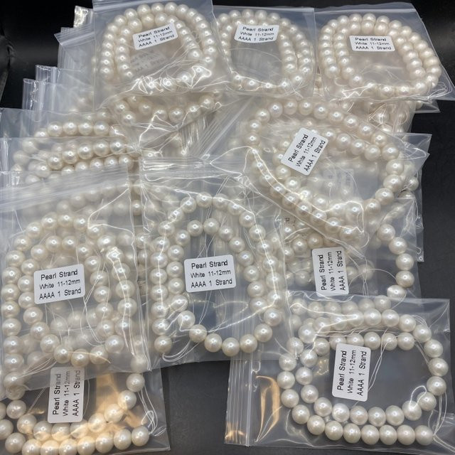 FENGZUAN JEWELRY Perlen Strang, Weiß, Damen - Bild 1