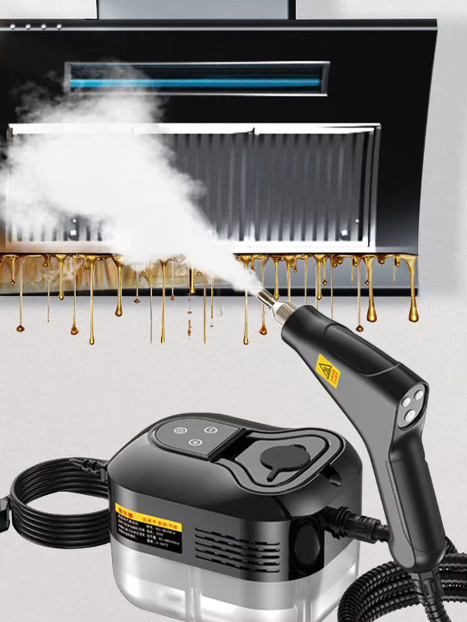 BALASHOV Handheld Dampfreiniger mit Hochtemperatur-Sterilisation in Rot für Zuhause und Auto - Bild 7