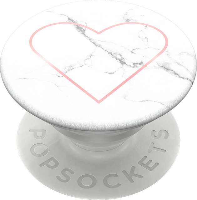 Popsockets PopGrip Stoney Heart in Weiß - Bild 1