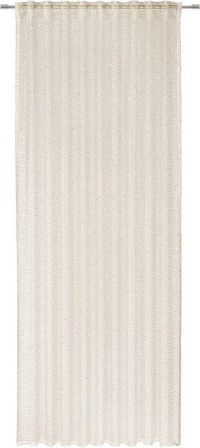 Mömax Fertigvorhang Sparkle in Beige, Breite: 140 cm, Höhe: 245 cm - Bild 1