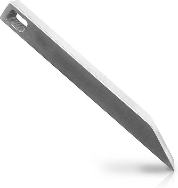 NATAWA Mini-Schlüsselanhänger-Brechstange aus Edelstahl in Silber als robustes Taschen-Multitool - Bild 1
