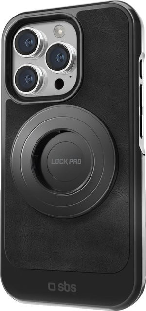 SBS Cover für iPhone 15 Pro mit LockPro-Schließsystem, Schwarz - Bild 1