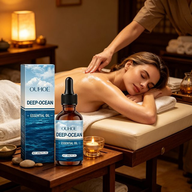 Beruhigendes Ouhao Ätherisches Öl zur Aromatherapie und Körpermassage für Entspannung und Feuchtigkeitspflege - Bild 1