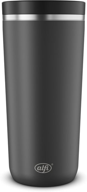 Isolierbecher alfi ISO COFFEE PRO in Schwarz und Grau mit 0,3 l - Bild 1