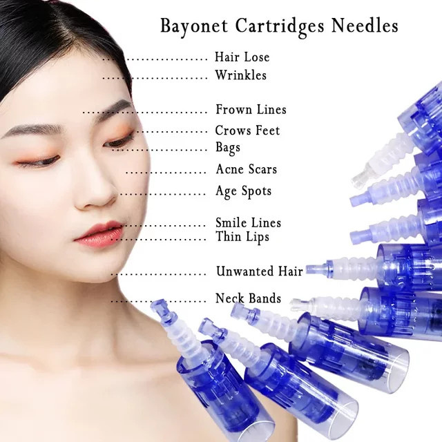 Dr.imp Bajonett-Mikronadeln für Derma Pen Microneedling, Unisex - Bild 1
