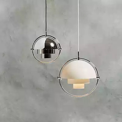 Gubi Multi-Lite Pendelleuchte in Chrom - Bild 1