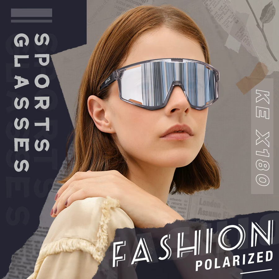KAPVOE Sonnenbrille, Unisex, Vollrand, Kunststoff, polarisiert - Bild 2