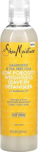 SheaMoisture Raw Prosperity Leave-In Detangler, 237 ml, Traubenkernöl und Teebaumöl - Bild 1
