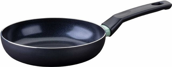 Fackelmann Bratpfanne Brandao aus Keramik und Aluminium, Schwarz, Durchmesser: 20 cm