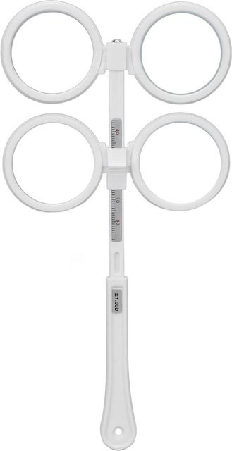 GoolRC Optischer Flipper, Kunststoff, verstellbar, mit Vision-Testkarte, White - Bild 1
