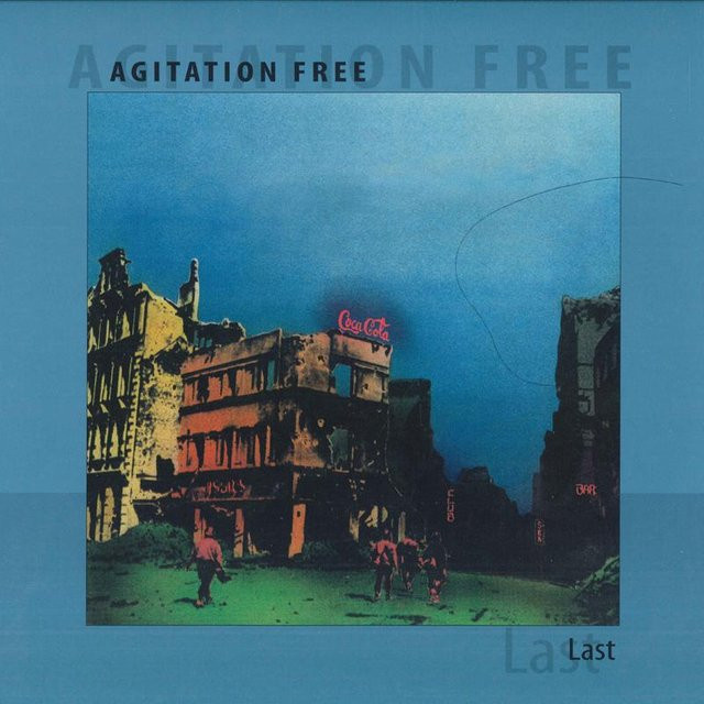 LP Agitation Free - Rock Musik Album auf blauer Vinyl Schallplatte (2019) - Bild 1
