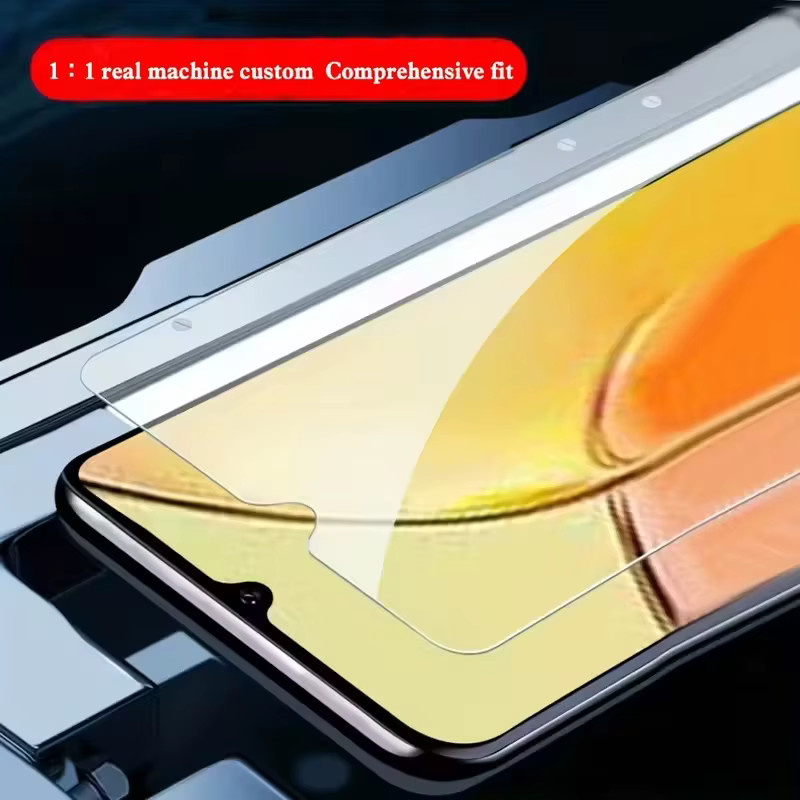 5 Stück Displayschutzfolien aus gehärtetem Glas für Xiaomi Redmi Note 12T 12R 13 Pro 14 4G 5G Note 12 Pro+ Redmi 13C 13R 14R 12 12C in Transparent - Bild 2