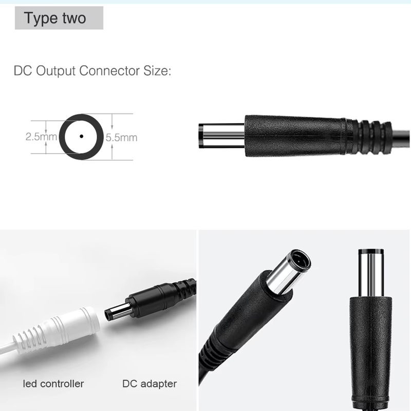 TiaoChongYi Netzteil Adapter 36W 12V 3A AC zu DC Stromversorgung für LED Streifen und Beleuchtung mit EU US UK AU Stecker - Bild 4