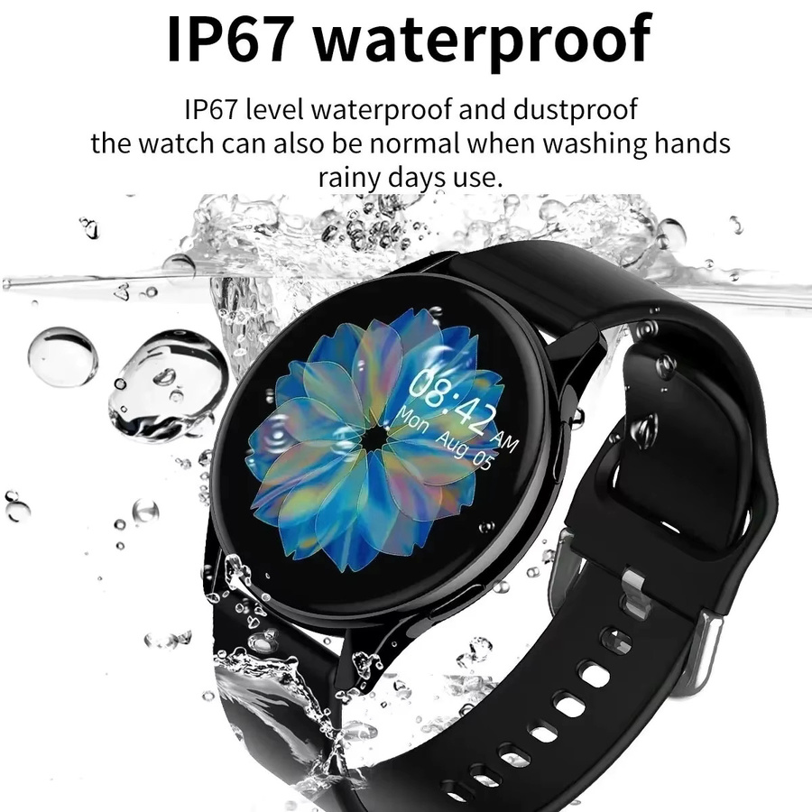 LIGE Smartwatch, Schwarz, Unisex - Bild 6