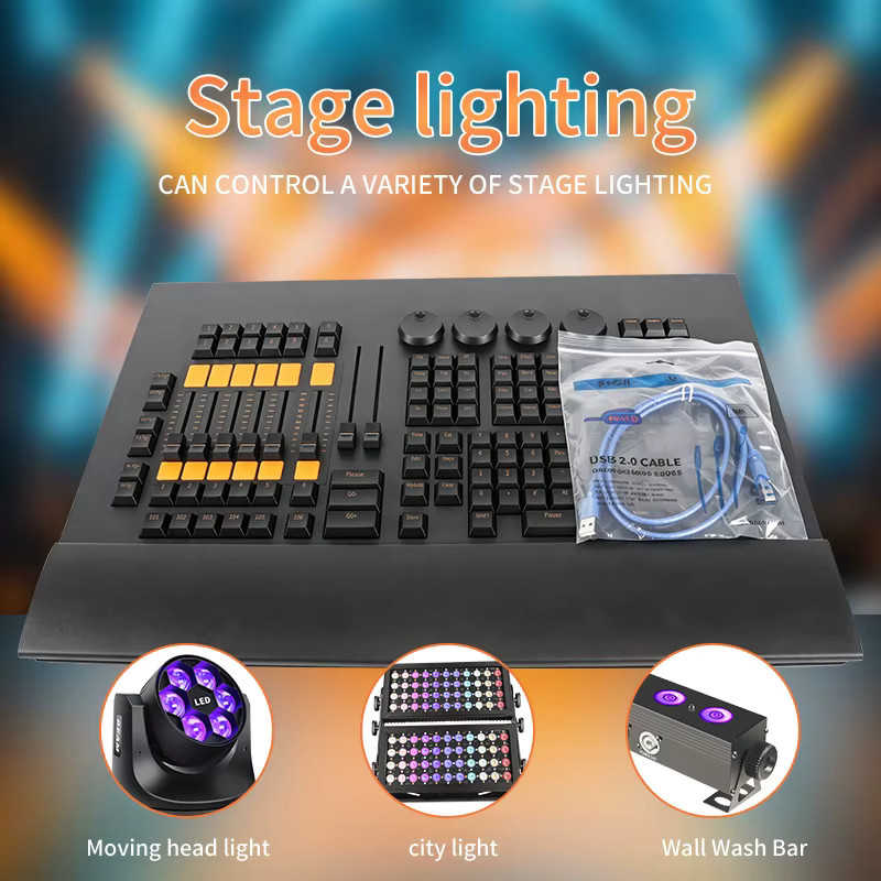 MA Command Wing/ Fader Wing DMX 512 Bühnenlicht-Controller in Schwarz für LED Par-Scheinwerfer, Moving Heads und Spotlights - Bild 5