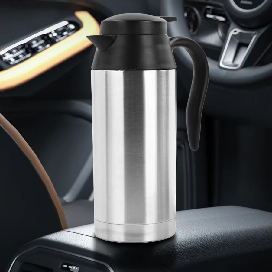 Vakind Auto Wasserkocher aus Edelstahl mit automatischer Abschaltung, 750 ml, Silber - Bild 2