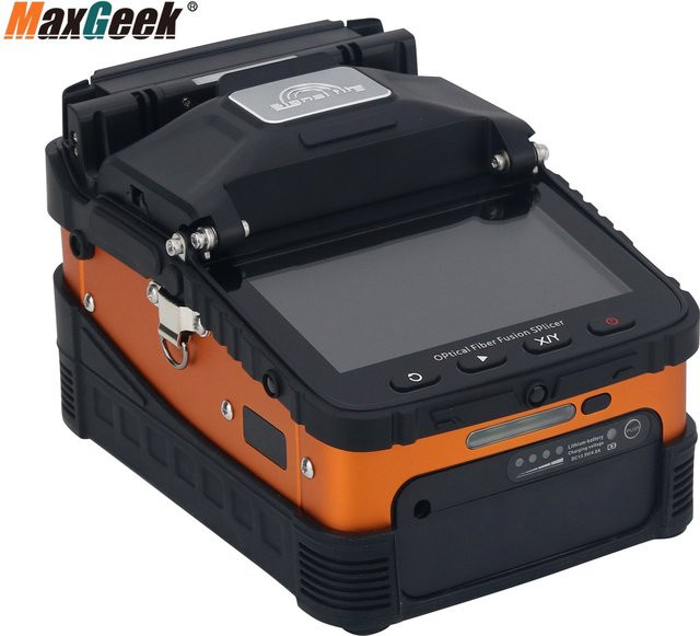 AI-5Pro Optical Fiber Fusion Splicer mit 6-Motor-Autofokus, 8s Spleißzeit und 5-Zoll-Farbbildschirm für Sicherheitsüberwachungsprojekte - Bild 1