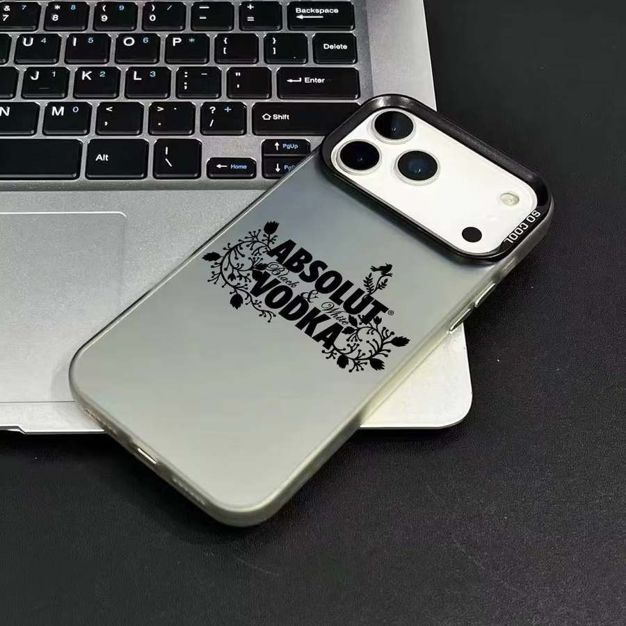 Absolut Vodka Fishion Handyhülle für iPhone 11 bis 17 Pro Max Plus, bunt plattiert, rutschfest und Anti-Fingerabdruck - Bild 2