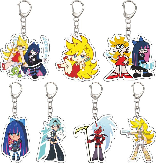 Bandai Schlüsselanhänger, Acryl, Anime Panty & Stocking - Bild 1